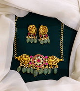 Beautiful Kundan Choker with Earring - KN00151
